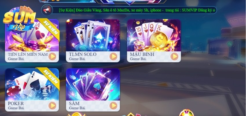 Sảnh game bài luôn thu hút đông đảo game thủ tham gia